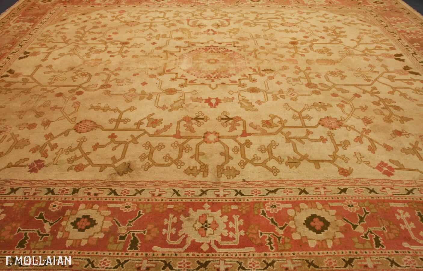 Teppich Türkisch Antiker Ushak (Oushak) n°:12784316